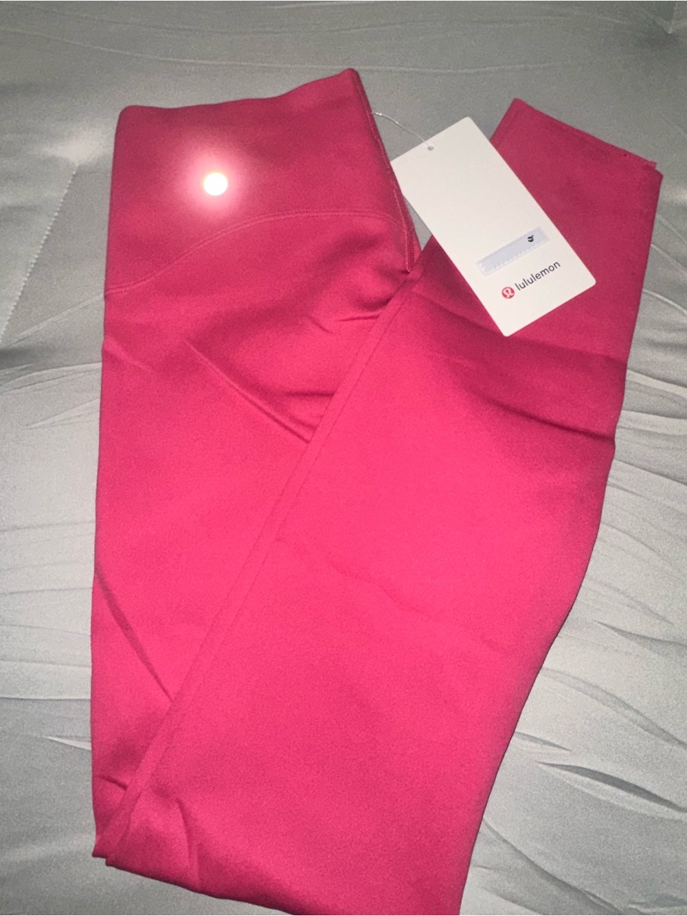 Lululemon Glow Up HR Tight 28” Pink Raspberry RBCO - NWT 8